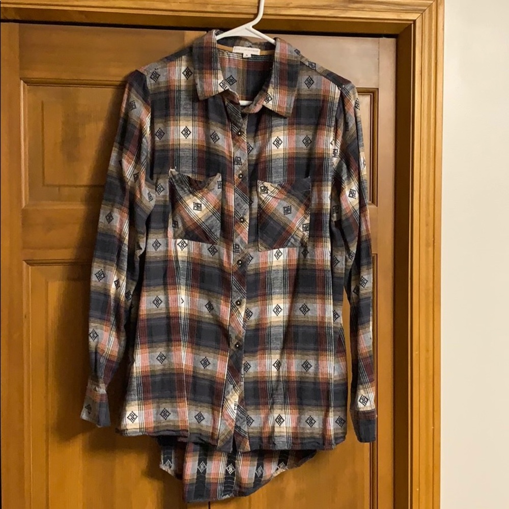 Coco & Jaimeson ladies flannel shirt